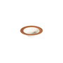 Hermia Orila Costa Juego de Cena de Porcelana 24 Piezas Blanco y Naranja